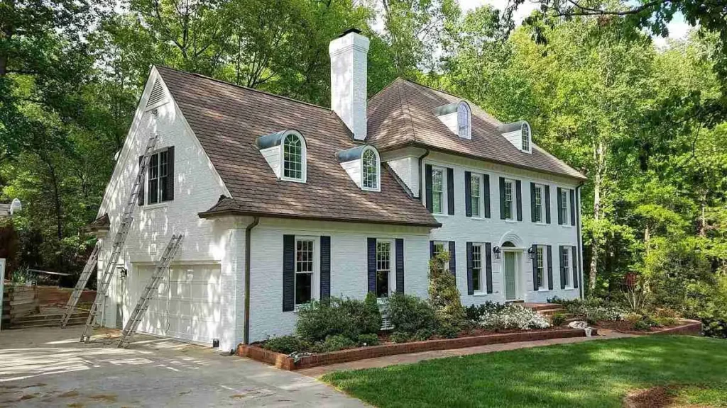 Spring exterior home project completion in the North Ridge neighborhood in Raleigh, NC.
